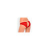 Culotte rouge dentelle ouverture sur les fesses 